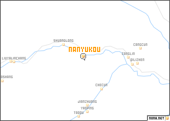 map of Nanyukou
