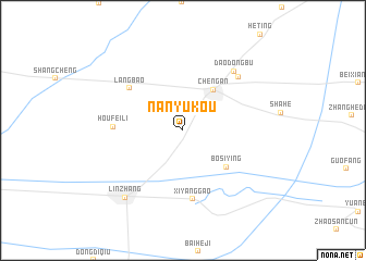 map of Nanyukou