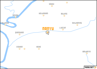 map of Nanyu