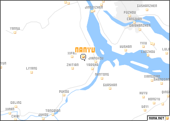 map of Nanyu
