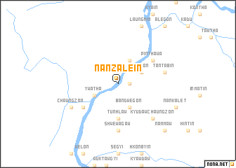 map of Nanzalein