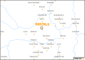 map of Nanzalu