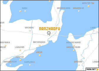 map of Nanzhaofu