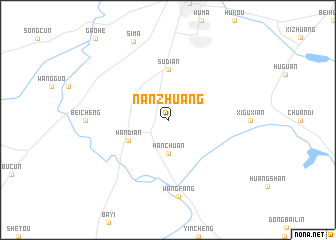 map of Nanzhuang