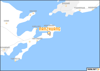 map of Nanzhuang