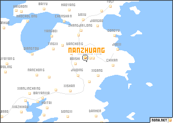 map of Nanzhuang