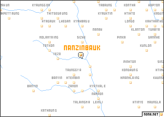 map of Nanzinbauk