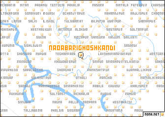 map of Naoābāri Ghoshkāndi