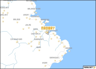 map of Naobay