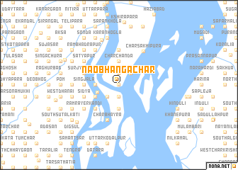 map of Nāobhānga Char