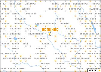 map of Naodhār