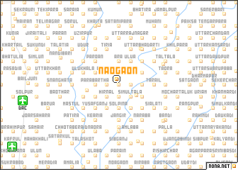 map of Naogaon