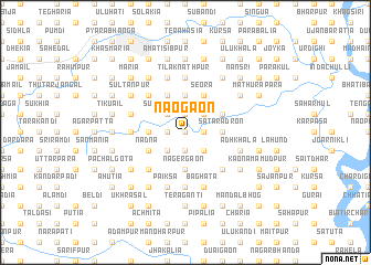 map of Naogaon