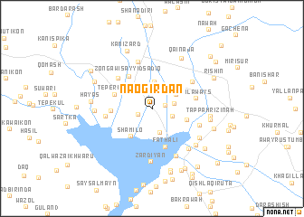 map of Nāogirdan