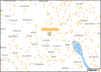 map of Na Ogradi