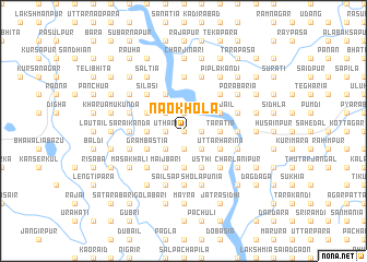 map of Naokhola