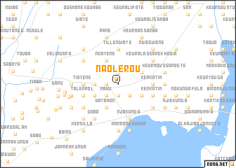 map of Naolérou