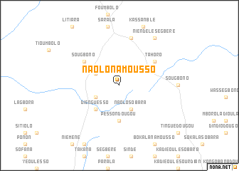 map of Naolo-Namousso