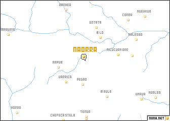 map of Naorra