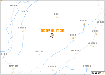 map of Naoshuiyan