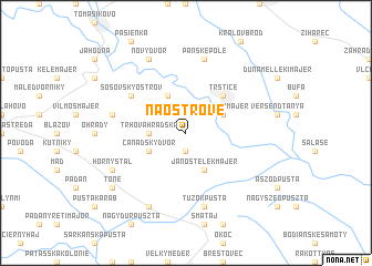 map of Na Ostrove