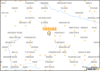 map of Naoubé