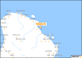 map of Naous