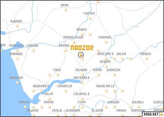 map of Naozor