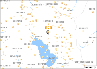 map of Nao