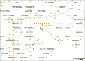 map of Napabagou