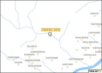 map of Napacare