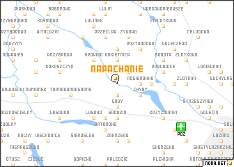 map of Napachanie