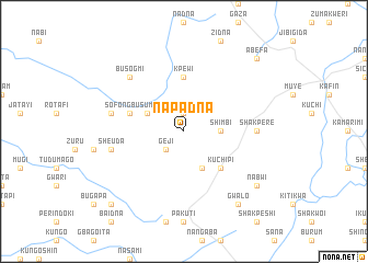 map of Napadna