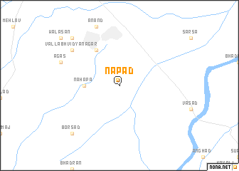 map of Nāpād