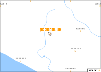 map of Napagaluh