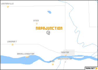 map of Napa Junction