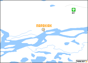 map of Napakiak