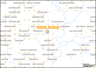 map of Napalakaha