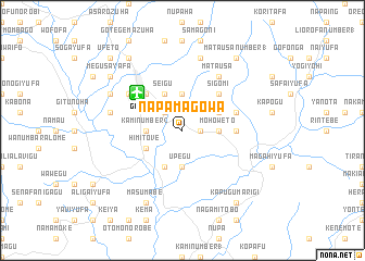 map of Napamagowa