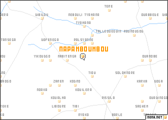 map of Napamboumbou