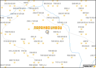 map of Napamboumbou