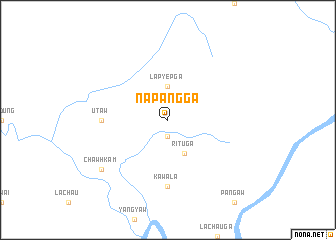 map of Napang Ga