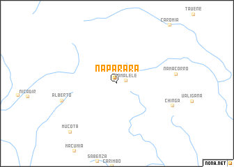 map of Naparara