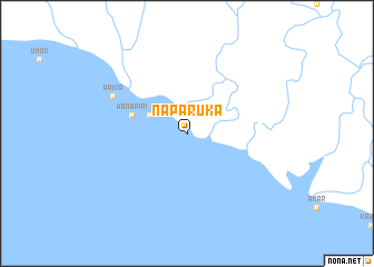 map of Naparuka