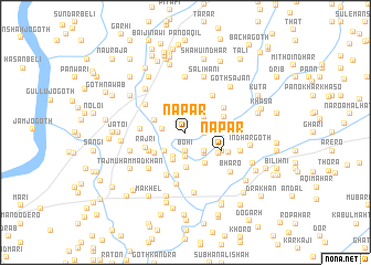 map of Nāpar