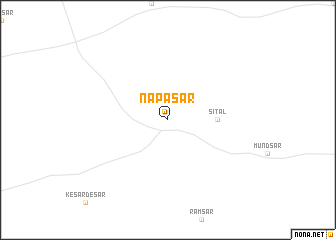 map of Napāsar