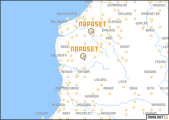 map of Napaset