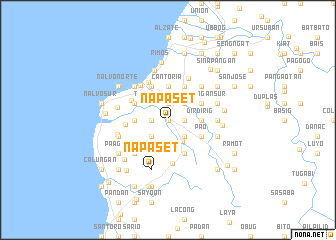 map of Napaset