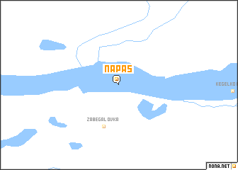 map of Napas