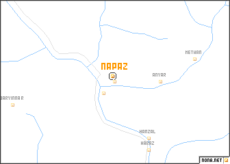 map of Napaz